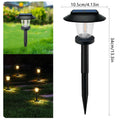 Solar Pathway Lights Outdoor Waterproof 1-4PCS Garden Landscape Lights Tungsten Lamp for Yard Lawn Walkway Path Decor ﻿